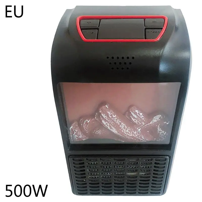 Электрический Настенный мини обогреватель с эффектом пламени воздуха