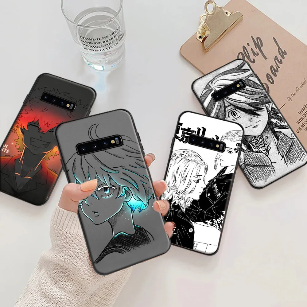 

Tokyo Revengers Phone Case For Samsung Galaxy S8 S9 Plus S10 S20 Lite FE Ultra Funda Soft Carcasa Back Cover Shiba Japan Anime