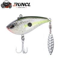 runcl probite fishing hard baits 5 2cm 6 6cm lipless crankbait vibe swimbait with sequins bass winter fishing tackle 2020