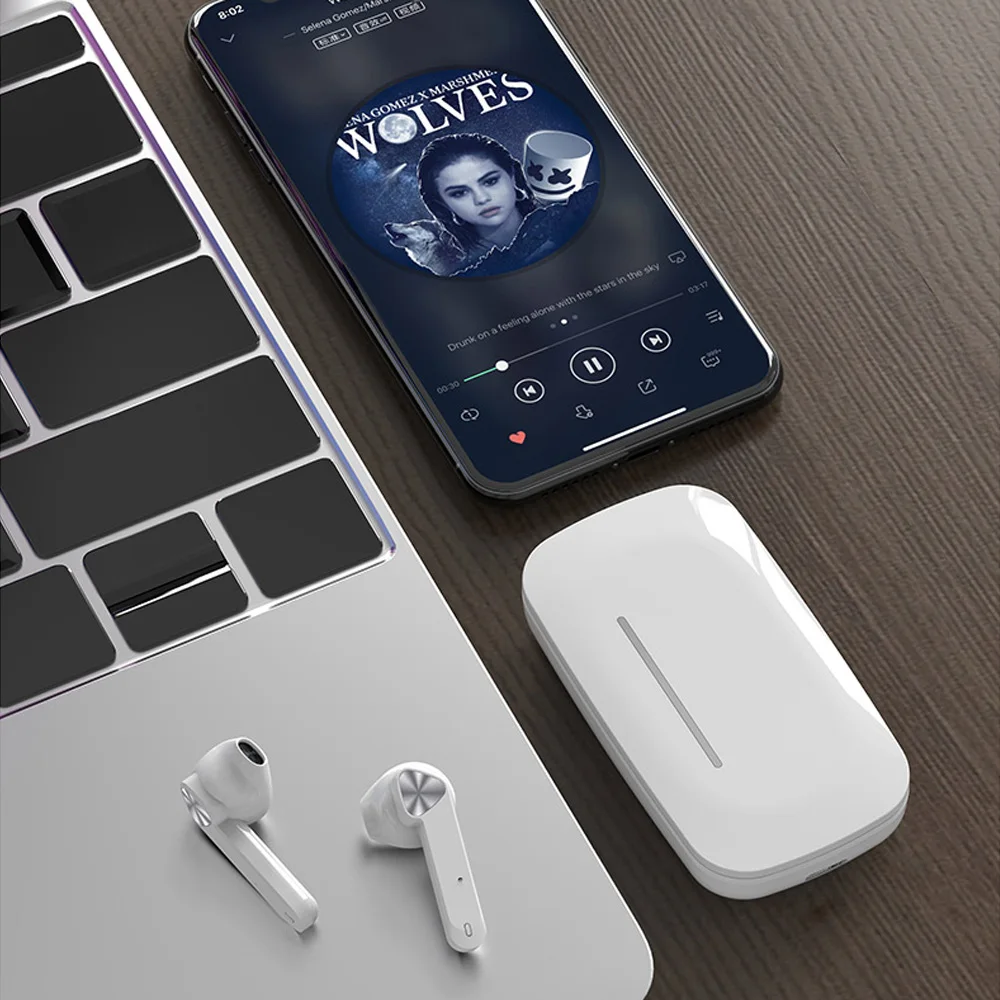 Bluetooth-наушники BW36 TWS водонепроницаемые с микрофоном и сенсорным управлением |