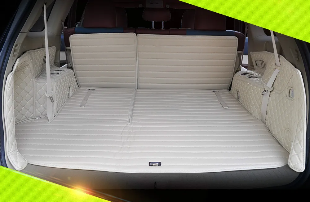 Полностью закрытые коврики для багажника автомобиля на заказ Toyota Highlander года 7