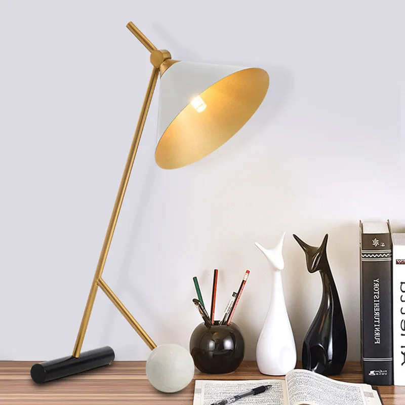 

lamp technology horn office hotel villa contemporary and contracted the study desk lamp of bedroom the head of a bed