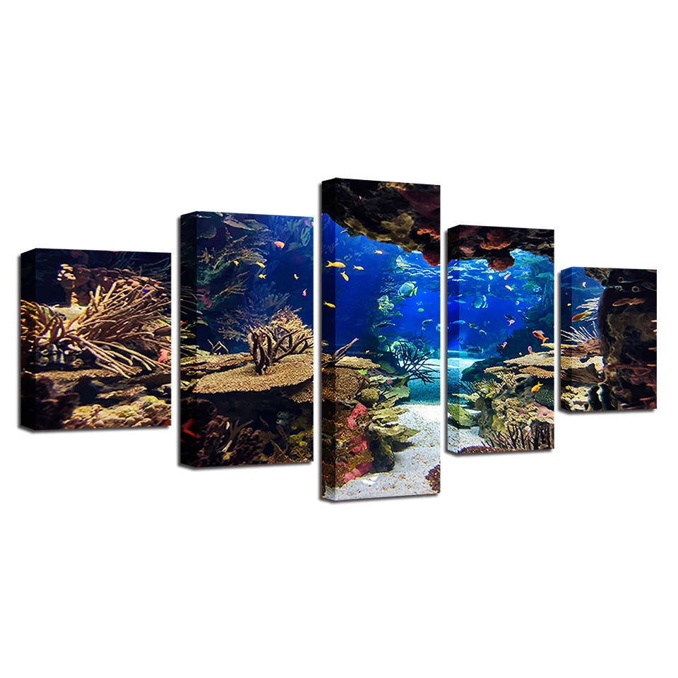 HD Картина на холсте художественная живопись для гостиной Настенный декор 5 шт.