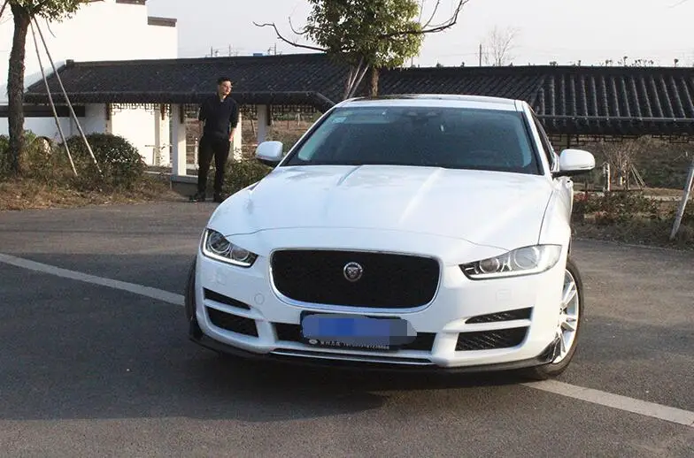 Защитный диффузор для заднего бампера Jaguar XF/XFL ABS 2018 комплект кузова XE/XEL бампер
