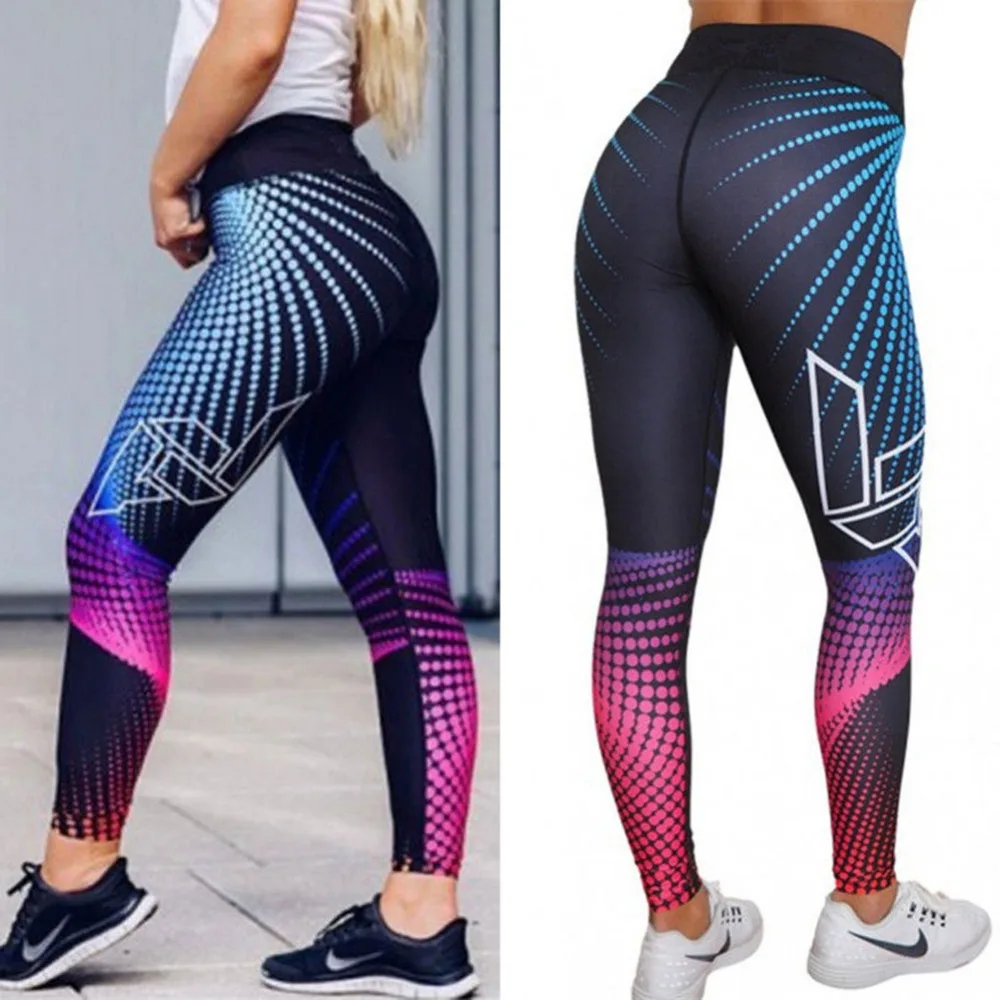 

Sexy Women Yo-ga Pants Women Leggings Workout Sports Running Leggings Sexy Push Up Gym Wear High Waist Fringe Elastic Slim Pants