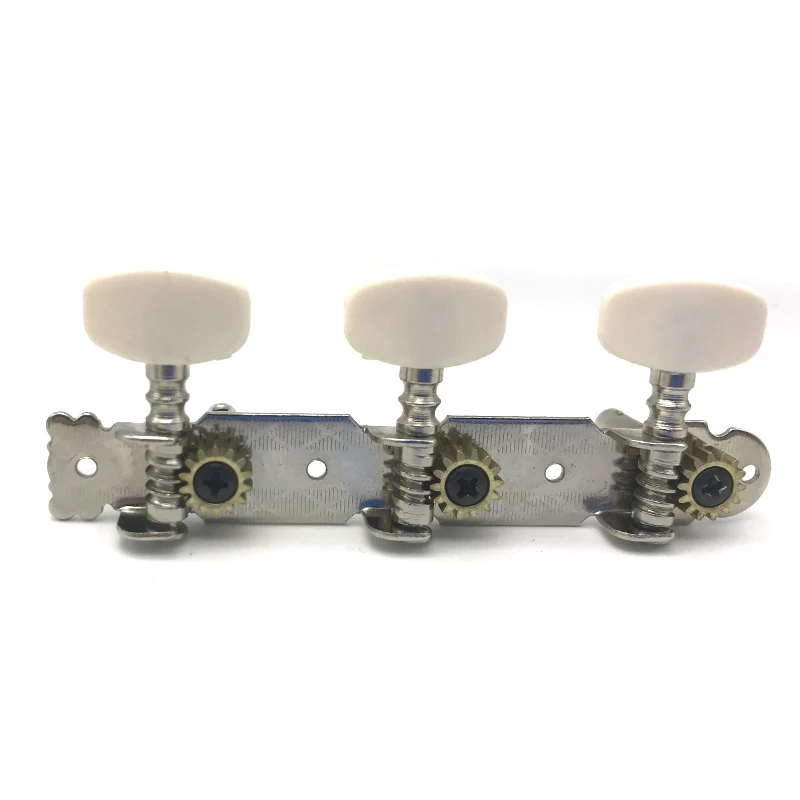A Set 3R3L Locking String Tuners Tuning Pegs Keys Machine Heads for Folk Acoustic Guitar Chrome Music Instrument | Спорт и