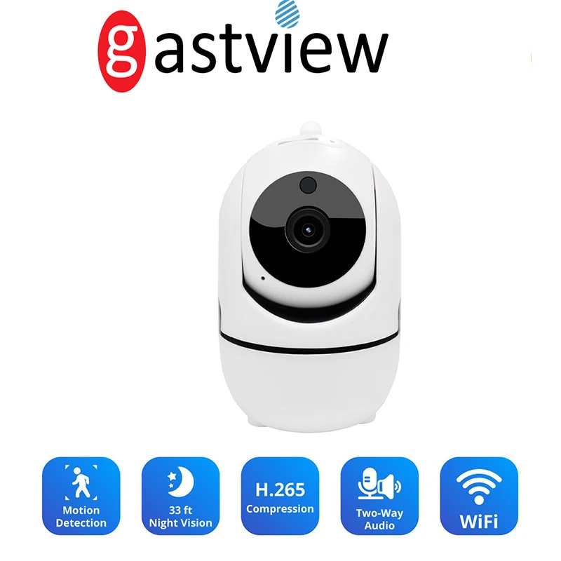 H.265 умный радионяня Wi-Fi IP камера 2.0MP беспроводной двусторонний аудио HD 1080P