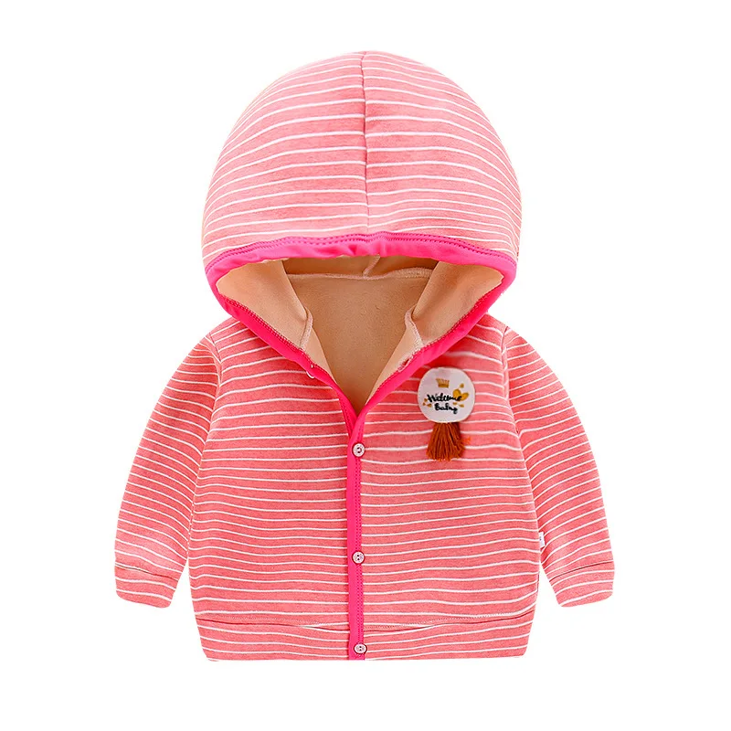 

Kids Jacket for Boys Girls Children's Clothing Warm Thicken Print Cartoon Autumn Winter Coat Jacket Outerwear Tops Baby Clothes