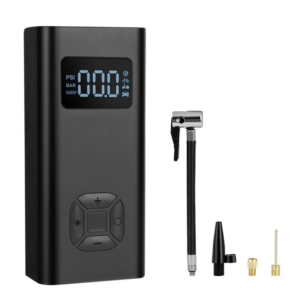 Электрический воздушный компрессор надувной насос светодиодный Ной лампой