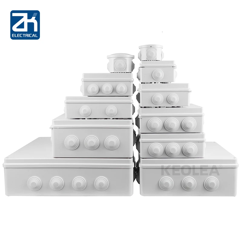 Оптовая продажа водонепроницаемая распределительная коробка из АБС пластика IP65