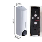 Диспенсер для жидкого мыла WETIPS, настенный дозатор для жидкого мыла и душа, диспенсер для жидкого мыла в ванную комнату