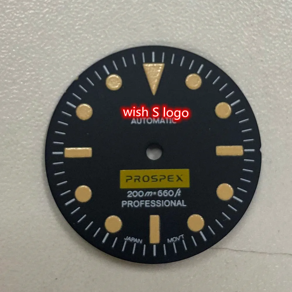 

Watch Accessories Retro Dial 28.5mm Green Luminous Suitable for NH35, NH36 Automatic Mechanical Movement