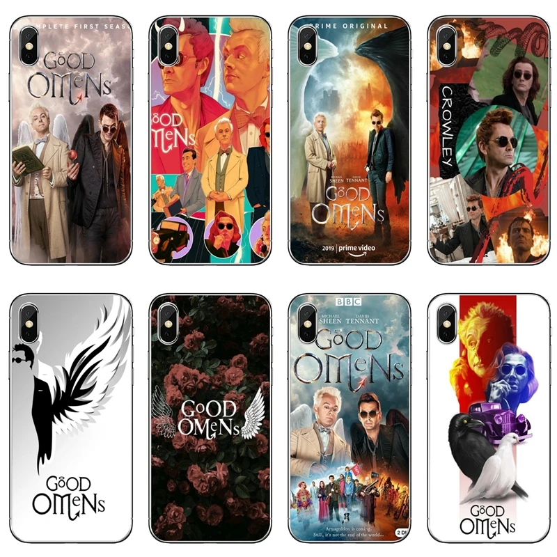 ТВ хороший omens мягкий прозрачный чехол для телефона Huawei P30 P20 Pro P10 P9 P8 Lite Y5 Y6 Y7 Y9 P Smart