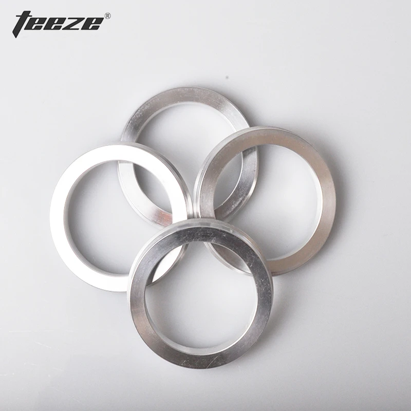 TEEZE (1 комплект) Алюминиевые кольца для ступицы от 63 3 до 56 1 автостайлинг