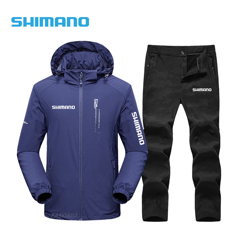 

Shimano 2021 New Fishing Suit Men Spring Autumn Thin Fishing Clothing Hooded Sports Hiking Jacket Outdoor for Fishing Clothes