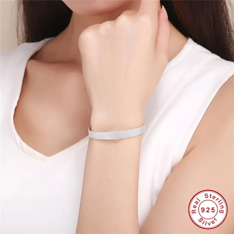 Браслет-змейка женский из серебра 925 пробы с Шармами | Украшения и аксессуары