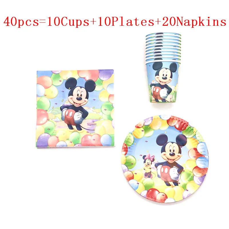 Детские салфетки с рисунком Микки Маус | Дом и сад