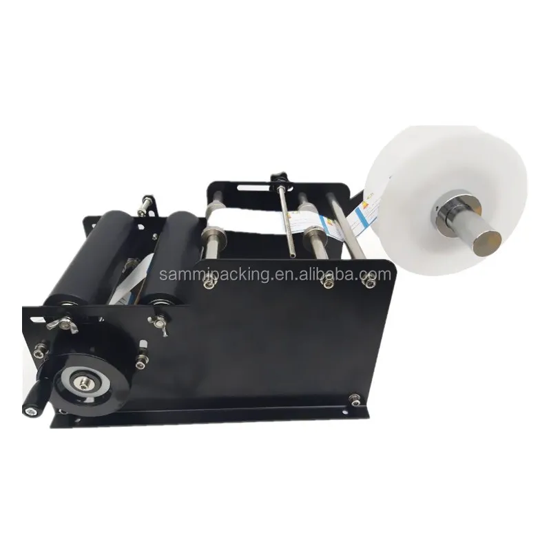 

The Best Price Newest Simple Manual Handy Round Bottle Adhesive Sticker label applicator for round bottle Labeling Machine