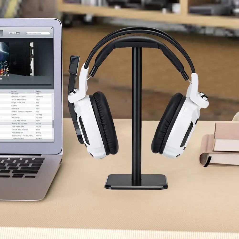 

Stable Metal Gaming Headphones Storage Bracket Support Stand Headset Accessory