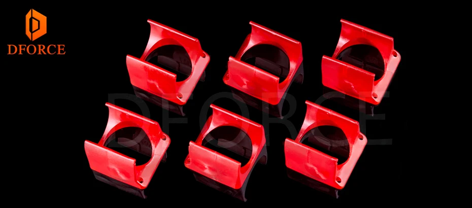 DFORCE пользовательский кронштейн вентилятора для E3D V6 радиатор для E3D hotend радиатор кронштейн вентилятора для 3d принтера экструдер V6 prusa I3
