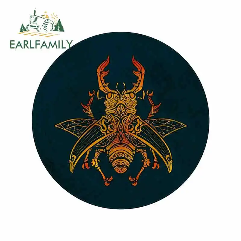 EARLFAMILY 13 см x для стимпанк олень Жук автомобильные забавные виниловые наклейки на