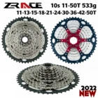 Zracing велосипедная кассета 10 скоростей MTB велосипед freewheel 11-42T  11-46T  11-50T кронштейн из алюминиевого сплава, бесплатный адаптер