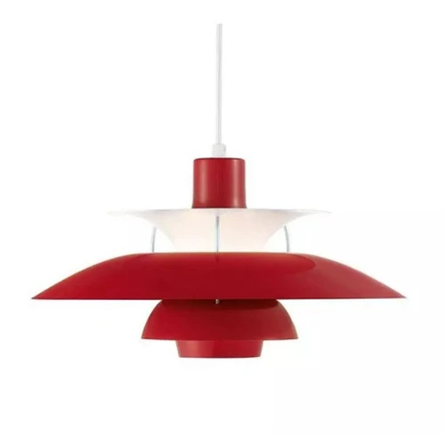 Скандинавский E27 PH5 подвесной светильник цветной зонтик Led Hanglamp освещение для