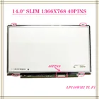 14-дюймовый Тонкий 40-контактный HD B140XW02 V1 V2 N140BGE-L41 L42 LB2 N140B06-L06 LP140WH2 LTN140AT20 ЖК светодиодный для ноутбука со светодиодной матрицей