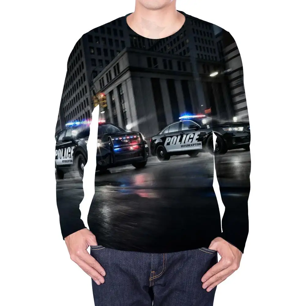 

Мужская летняя рубашка с длинным рукавом и круглым вырезом