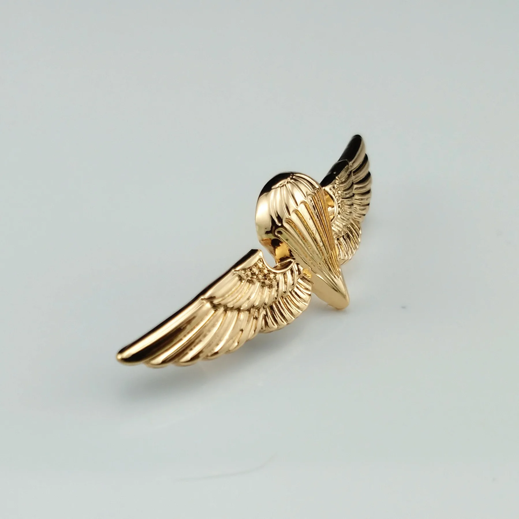 WWII США воздушный парашютный десантный колпачок значок шпильки США WW2 Insignia военный Cockade Pin