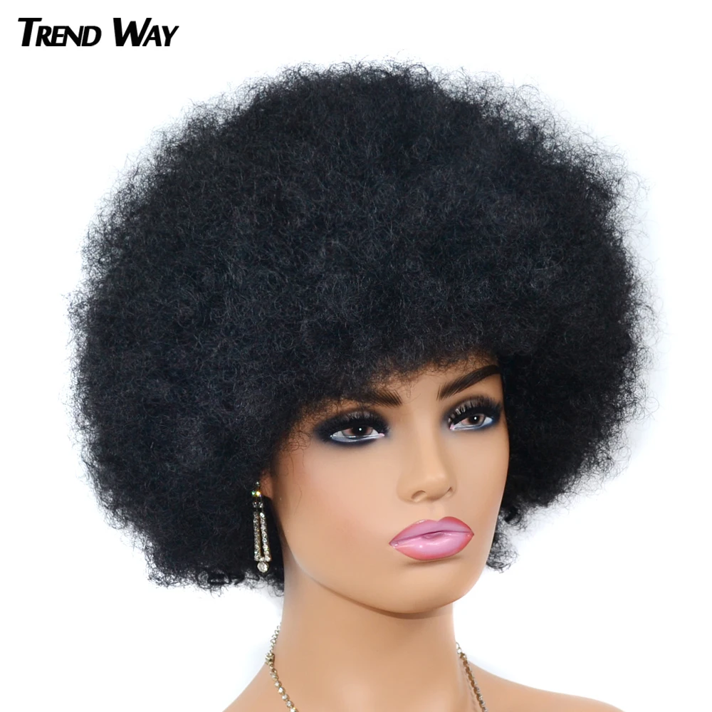 3 дюйма афро кудрявые синтетические парики для черных женщин короткие пушистые