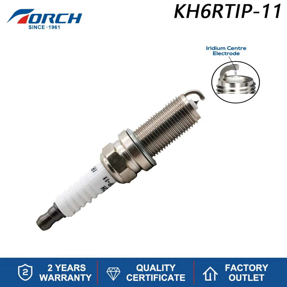 

Candle ILFR6J-11K Spark Plug Replace Torch Brand Iridium Platinum KH6RTIP-11 Denso IKH20 XP5325 Ignition System