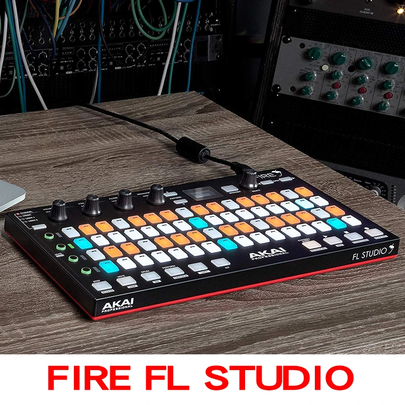 Профессиональный контроллер Akai fire FL Studio performance controller 4x16 скоростная