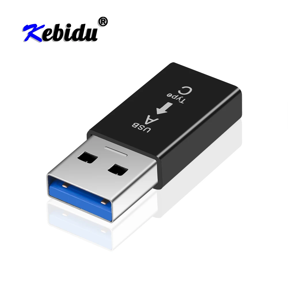 

Kebidu USB Adapter USB C To USB Converter Cable Type C Adapter USB 3.0 For Macbook Samsung S8 Huawei P10 P9 OTG Adapter