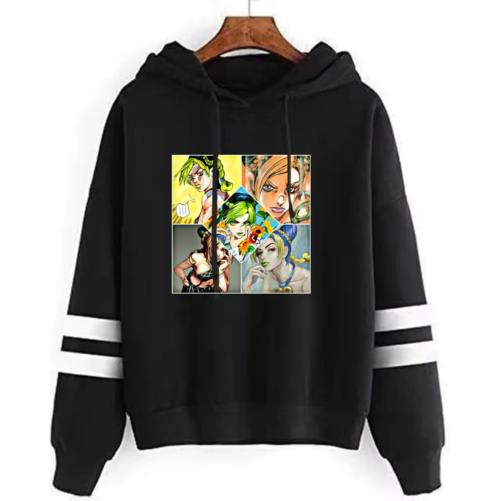 

Jojo's Bizarre Adventure Stone Ocean Hoodie Jolyne Top Unisex Hoodie Loose Autumn Print Style