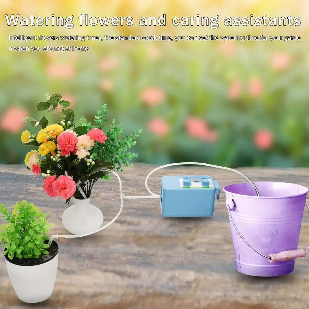 Контроллер орошения сада с ЖК дисплеем система автоматического полива таймером