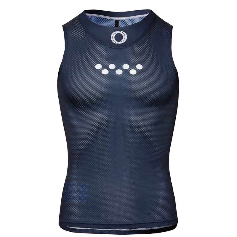

PEDLA 2021 Summer Cycling Underwear Sleeveless Men Riding Shirt Solid White Baselayer Black Breathing Core Base Layer Navy Blue