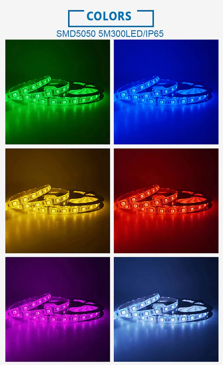Светодиодная лента 24 ключа постоянного тока 5 В с питанием от USB 1 м-5 м RGB цвет 5050 Светодиодная лента подсветка ТВ+ ИК пульт дистанционного управления IP65 водонепроницаемый смарт