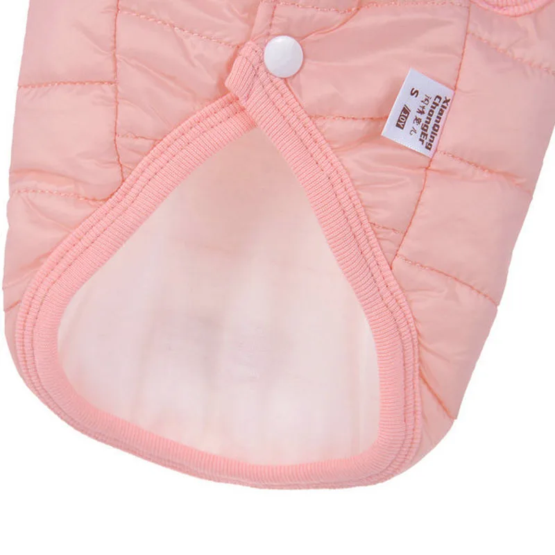 Одежда для домашних животных теплое зимнее пальто с капюшоном парка щенков