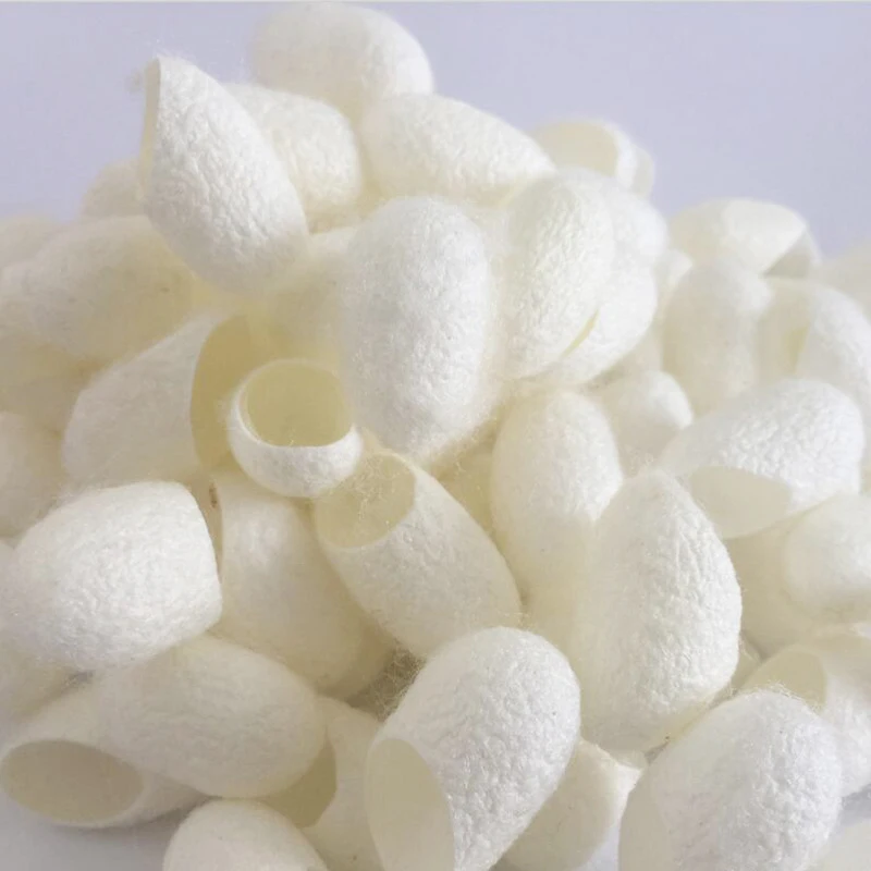 Шелковые коконы шелкопрядные шарики уход за кожей лица Очищающее отбеливание