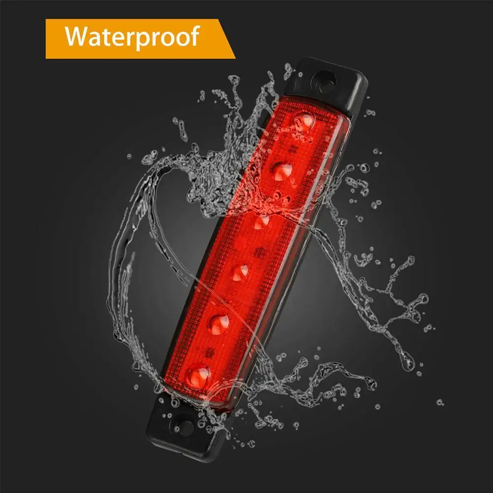 

2PCS Red And 2PCS Green Boat Navigation LED Material PC Lens + ABS Housing Lights Stern Lights Boats Starboard LightWaterproof