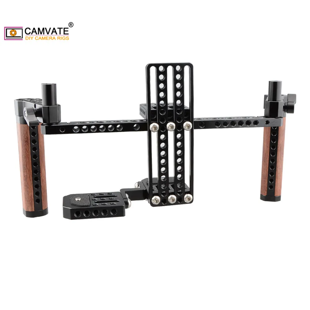 Крепление для монитора управляющего камеры CAMVATE с соединительной рейкой сыра и
