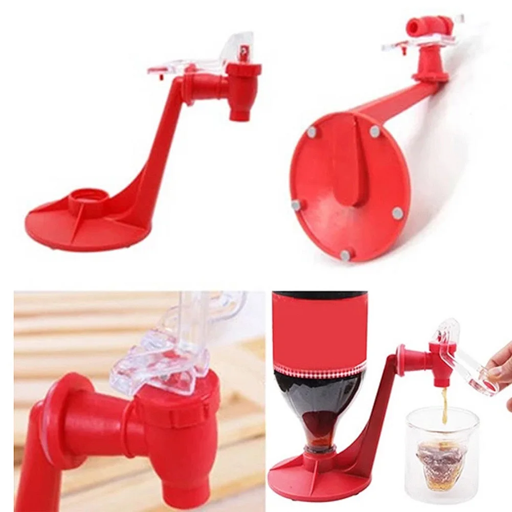 Coke Saver Soda Beverage Dispenser Magic Tap Drinking Water Dispense Bottle Upside Down Machine Switch Party Home Bar Tool | Дом и сад