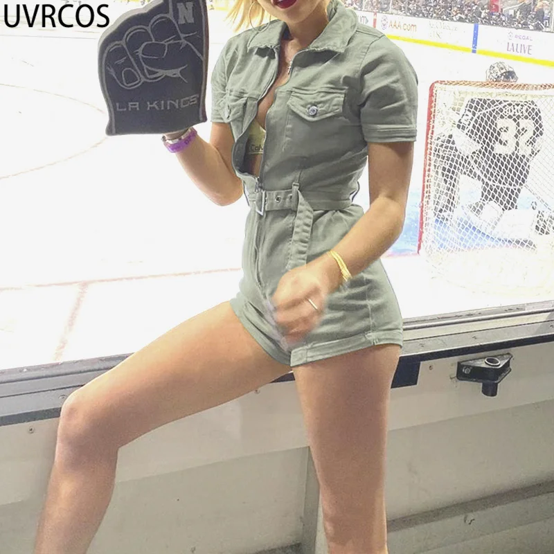 Комбинезон UVRCOS женский с застежкой-молнией одежда в стиле сафари велосипедные