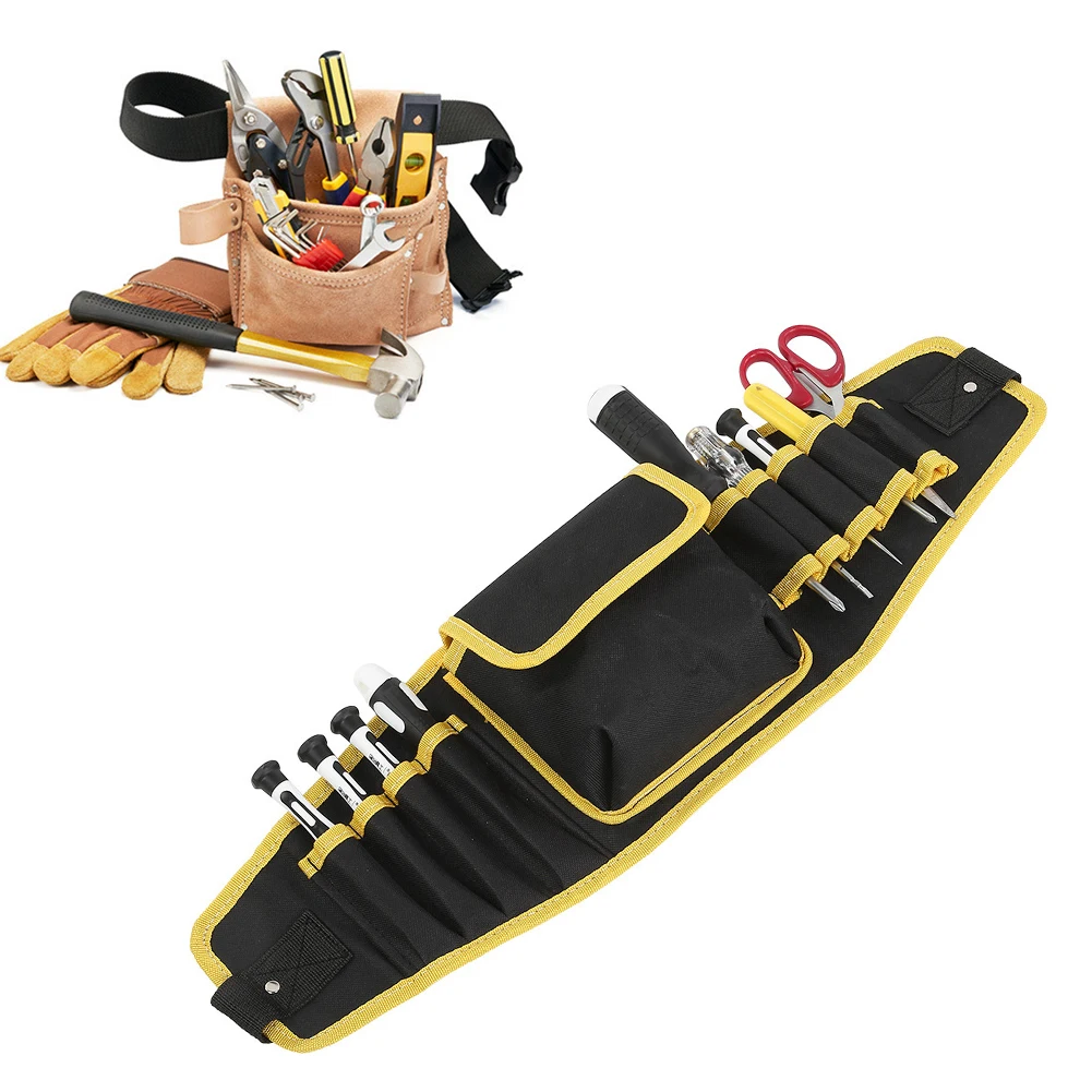 

Tool Belt Waist Bag Multifunctional Pouch Apron Heavy Duty Adjustable Wrench Pliers Hardware Construction Pocket For Electrician