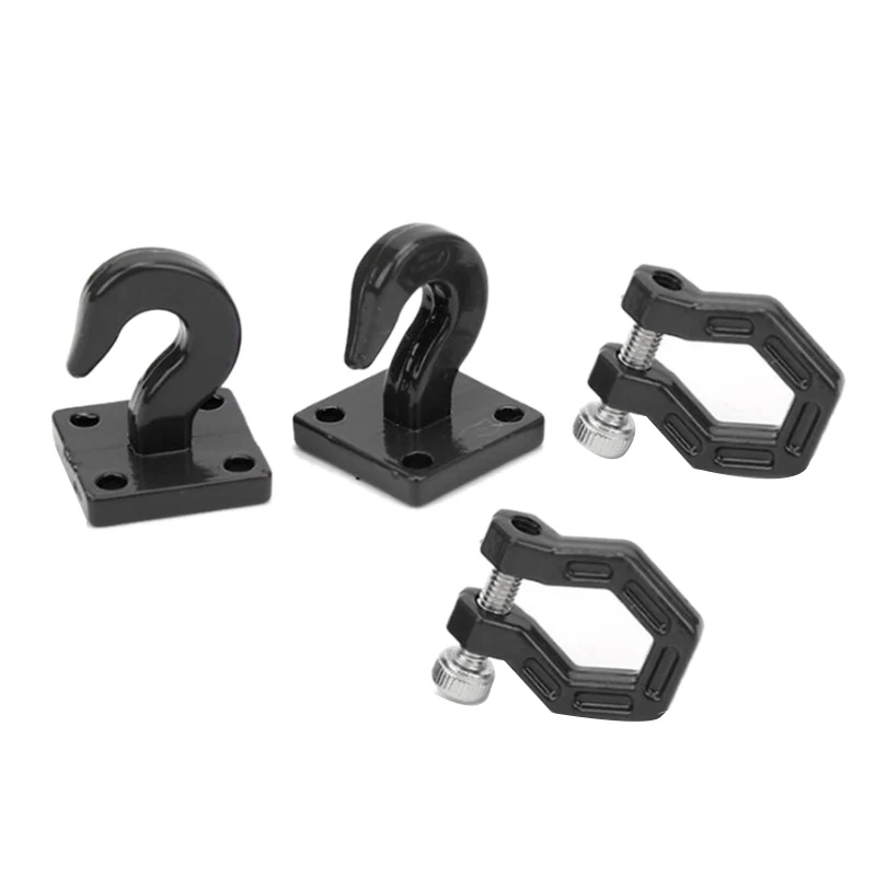

Metal RC Trailer Hook Replacement Parts Accessory Fit For 1/10 RC Crawler AXIAL SCX10 90046 TRX4 D90