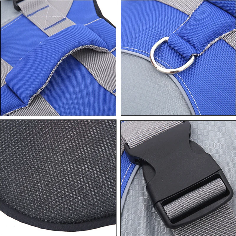 

Summer Puppy Dog Life Jacket for Small Medium Dogs Reflective Pet Life Harness Vest Swim Suit French Bulldog Clothes Clothing