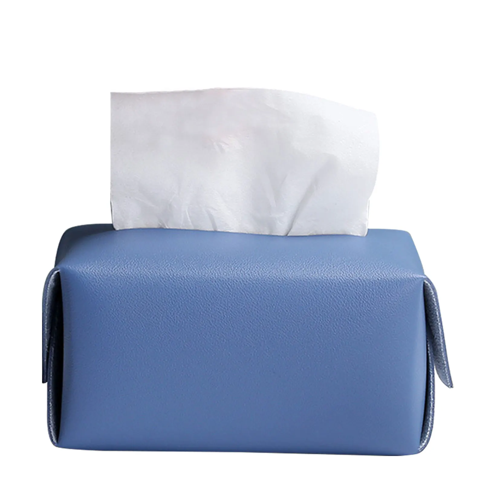 

Прямоугольная автомобильная коробка для хранения салфеток, гостиная, универсальный держатель для бумаги из искусственной кожи для домашне...