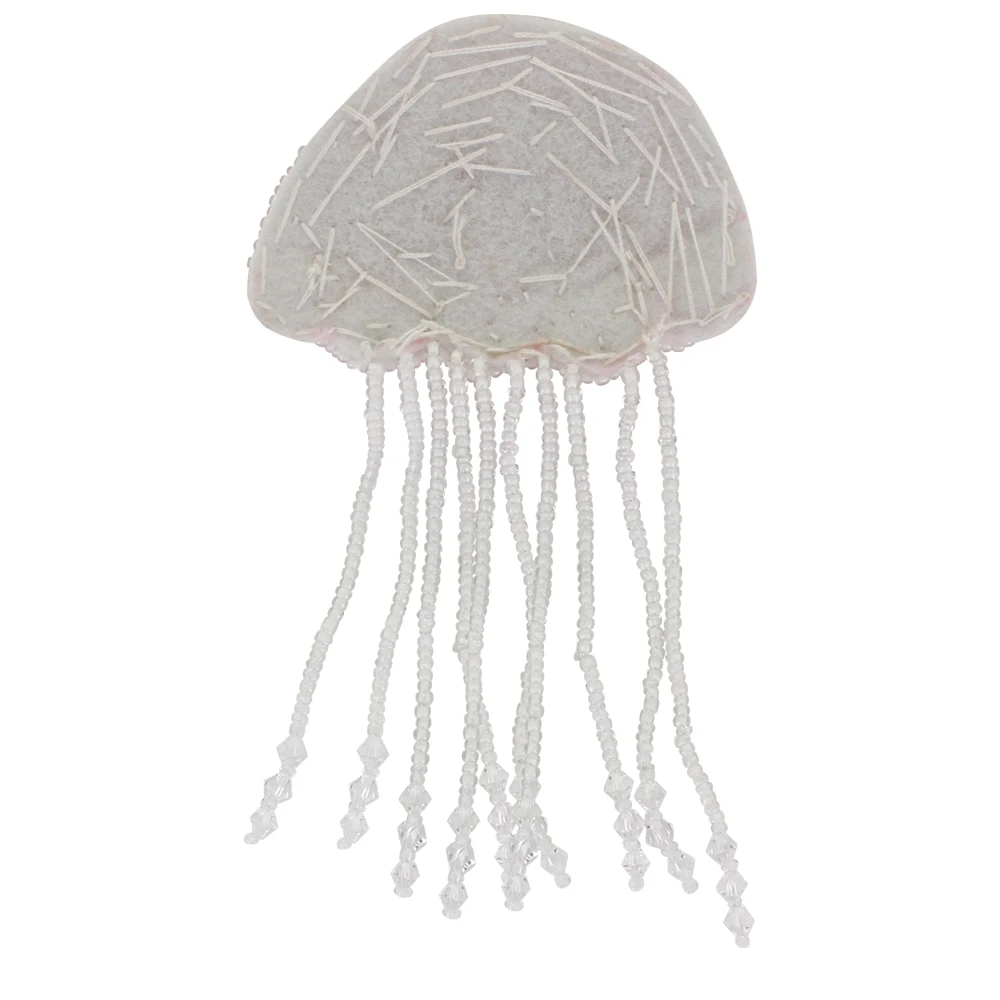 Вышитые бисером нашивки &quotМедуза&quot для одежды платья сделай сам шитые ручная