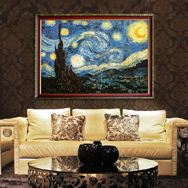 

Gradient Puzzle Educational Art 1000 Pieces Personalized Puzzle Adult Games Rompecabezas Para Adultos Educational Toys OO50PT